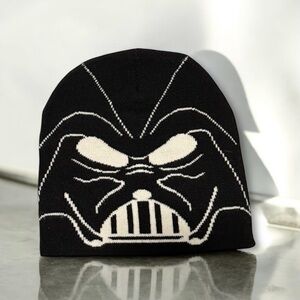 ✅Youth | Star Wars Black and White Darth Vader Knit Hat